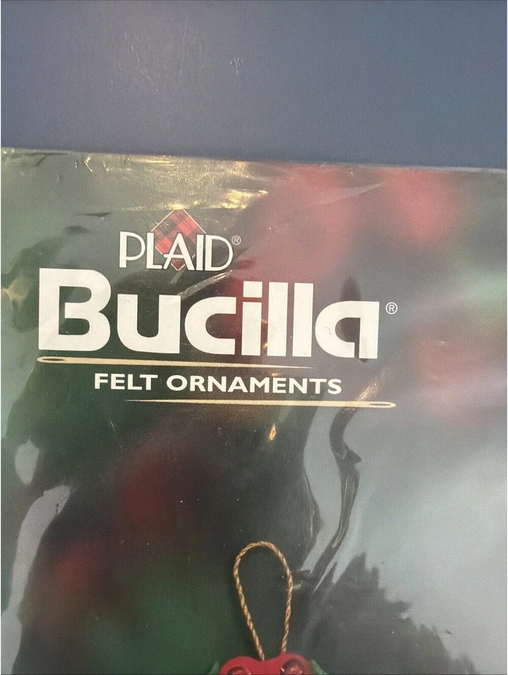 Rare DIY Bucilla Jeweled Ornament Kit 6 Ornaments New Sealed